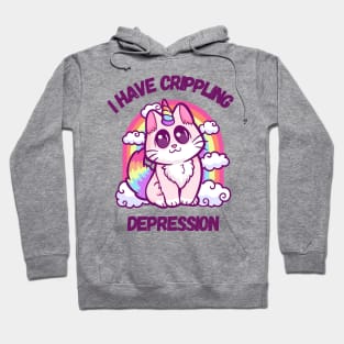 Shades of the Mind: Navigating the Depths of Depression Hoodie